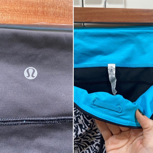 Lululemon Run:Top Speed Crop Capri Leggings size 10 - Picture 5 of 11